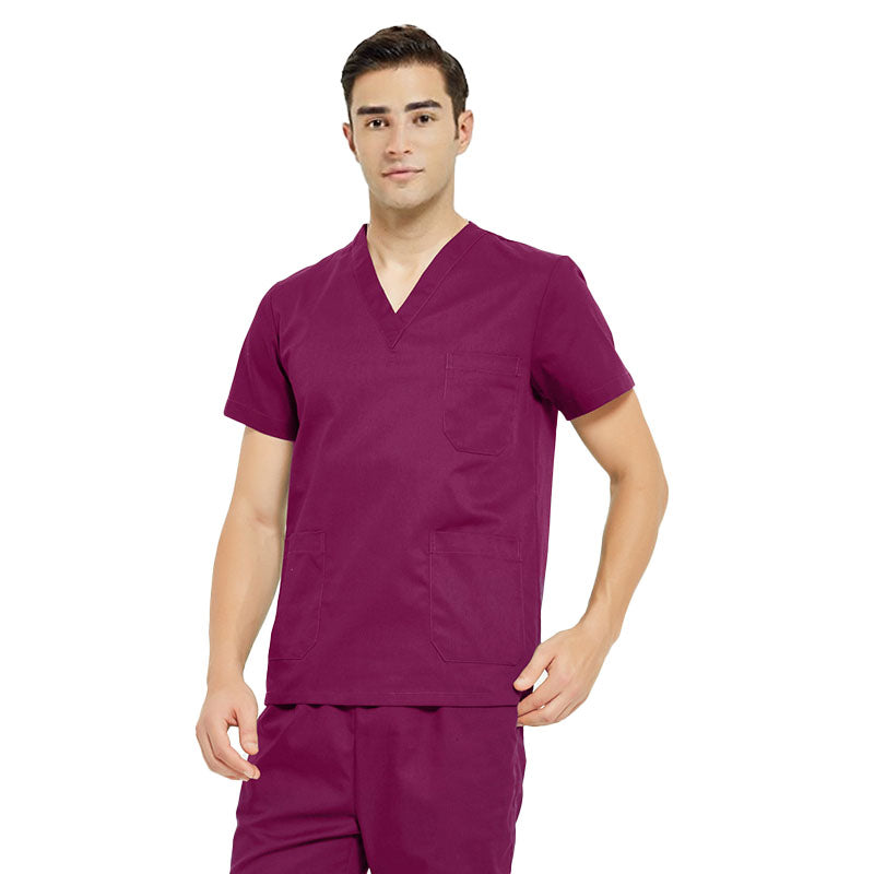 Crease Resistant Cotton Men's Medical Scrub Pants