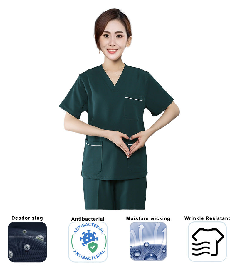 Anti-bacterial Ladies' Medical Scrub Set