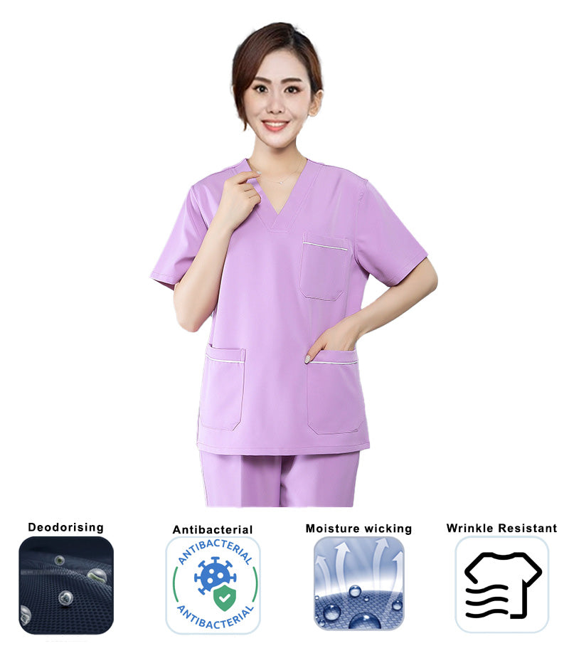 Anti-bacterial Ladies' Medical Scrub Set