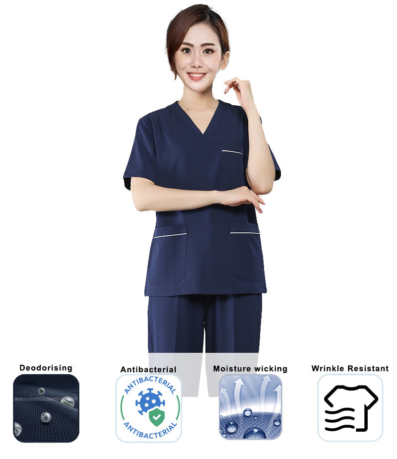 Anti-bacterial Ladies' Medical Scrub Set
