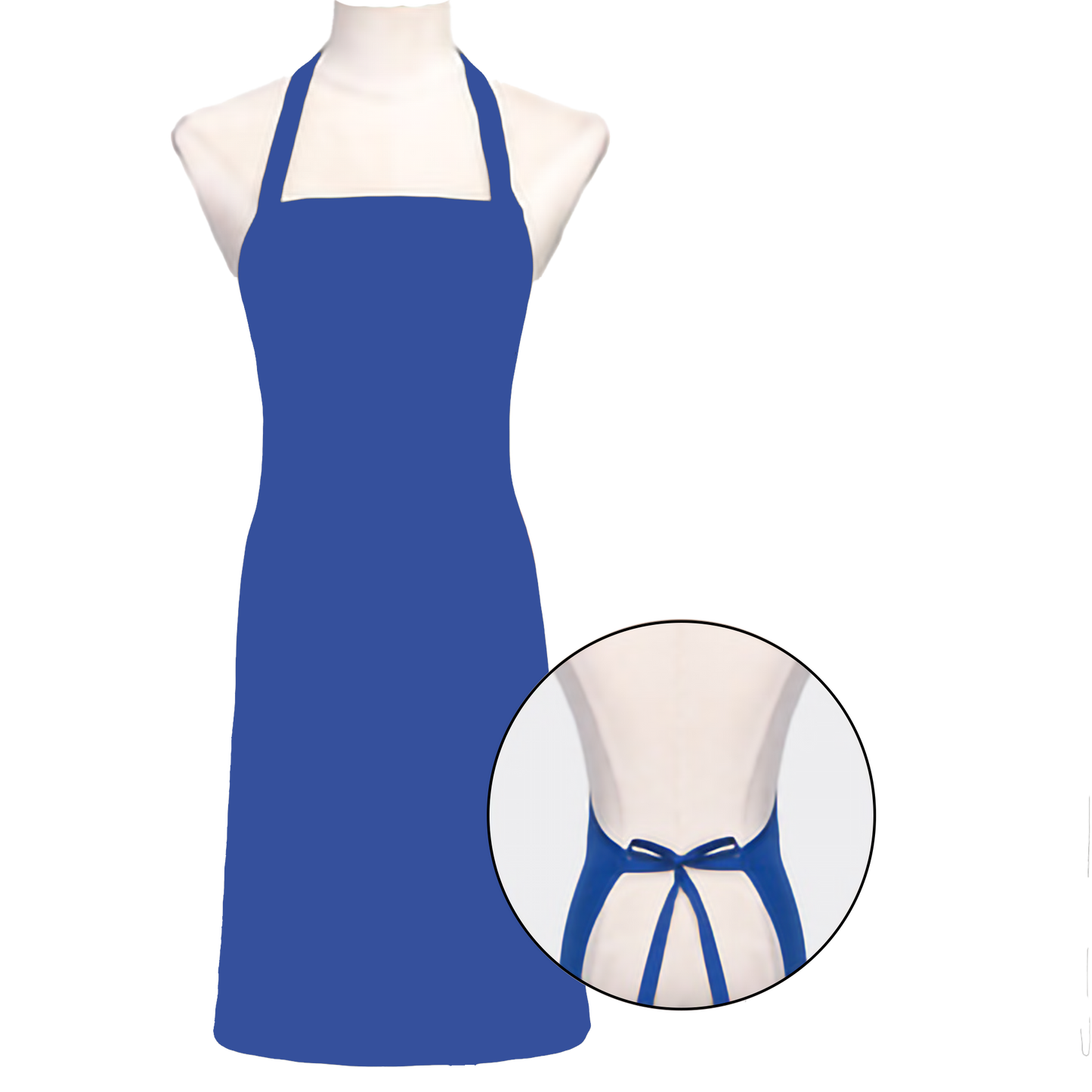 waterproof-over_the_neck-nylon_apron-Royal_blue