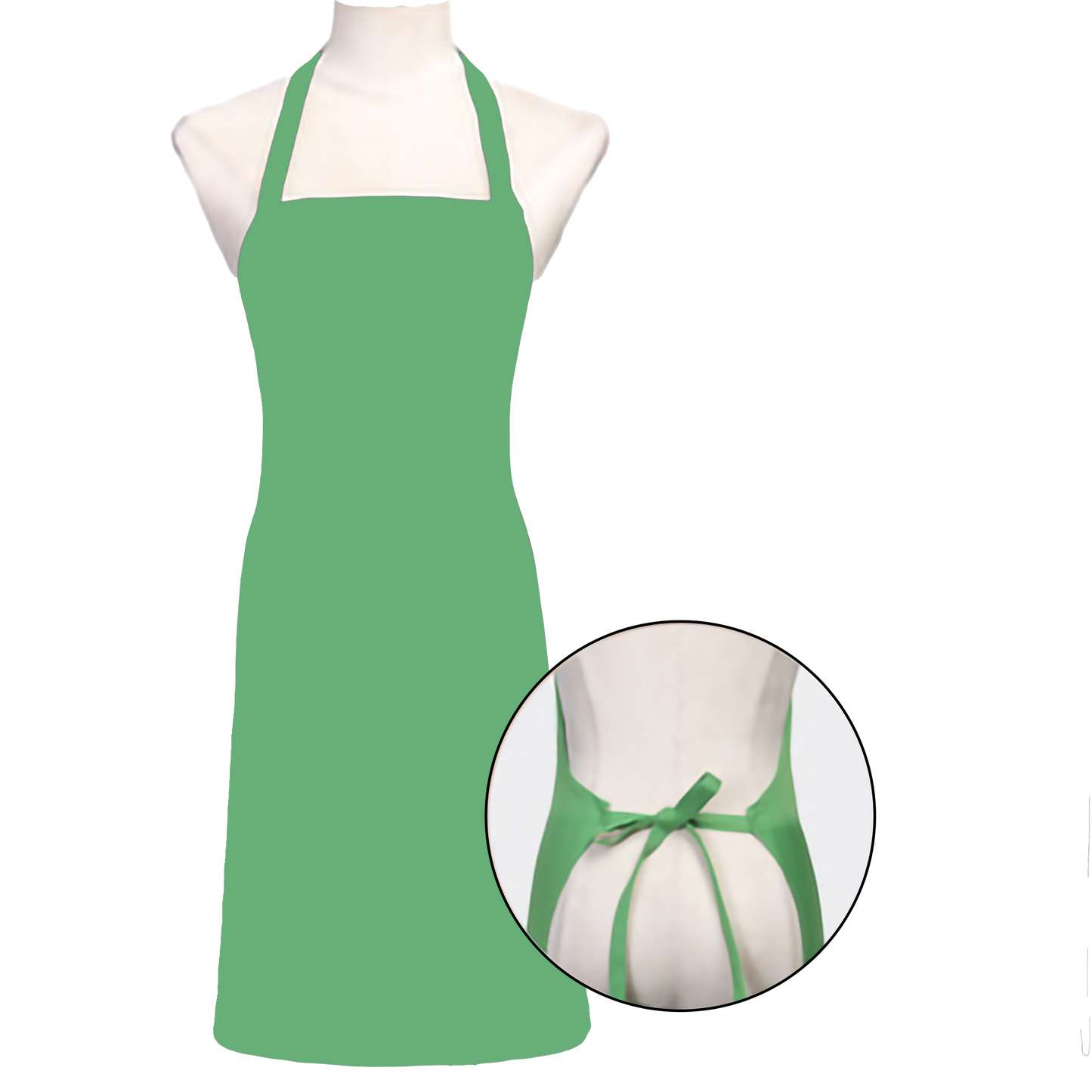 waterproof-over_the_neck-nylon_apron-apple_green