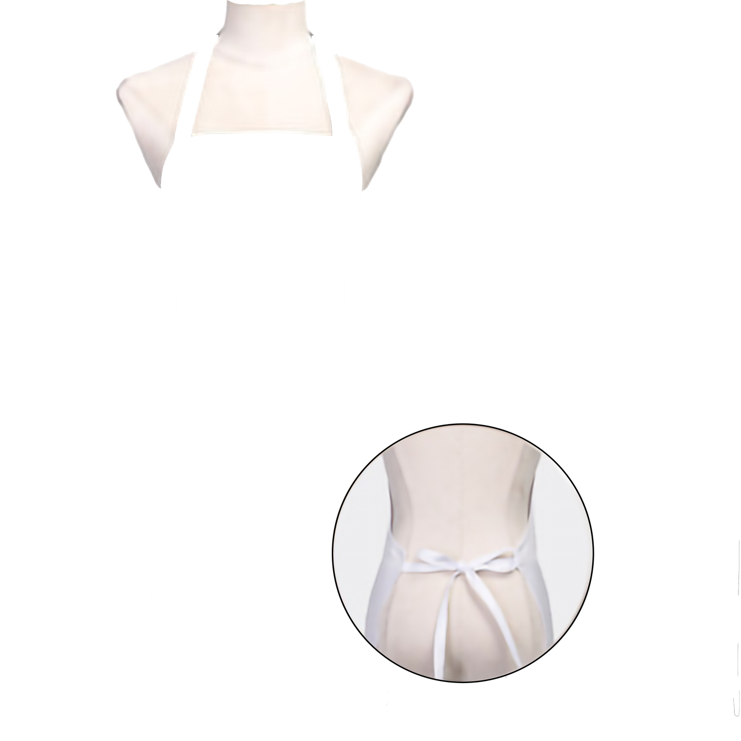 waterproof-over_the_neck-nylon_apron-white